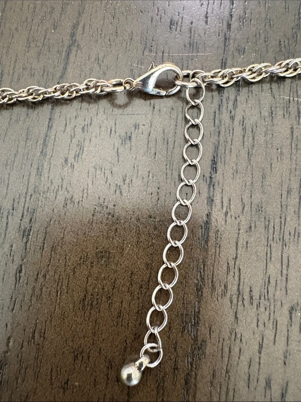 Gold Layered Necklace with Mint Green Teardrop Beads